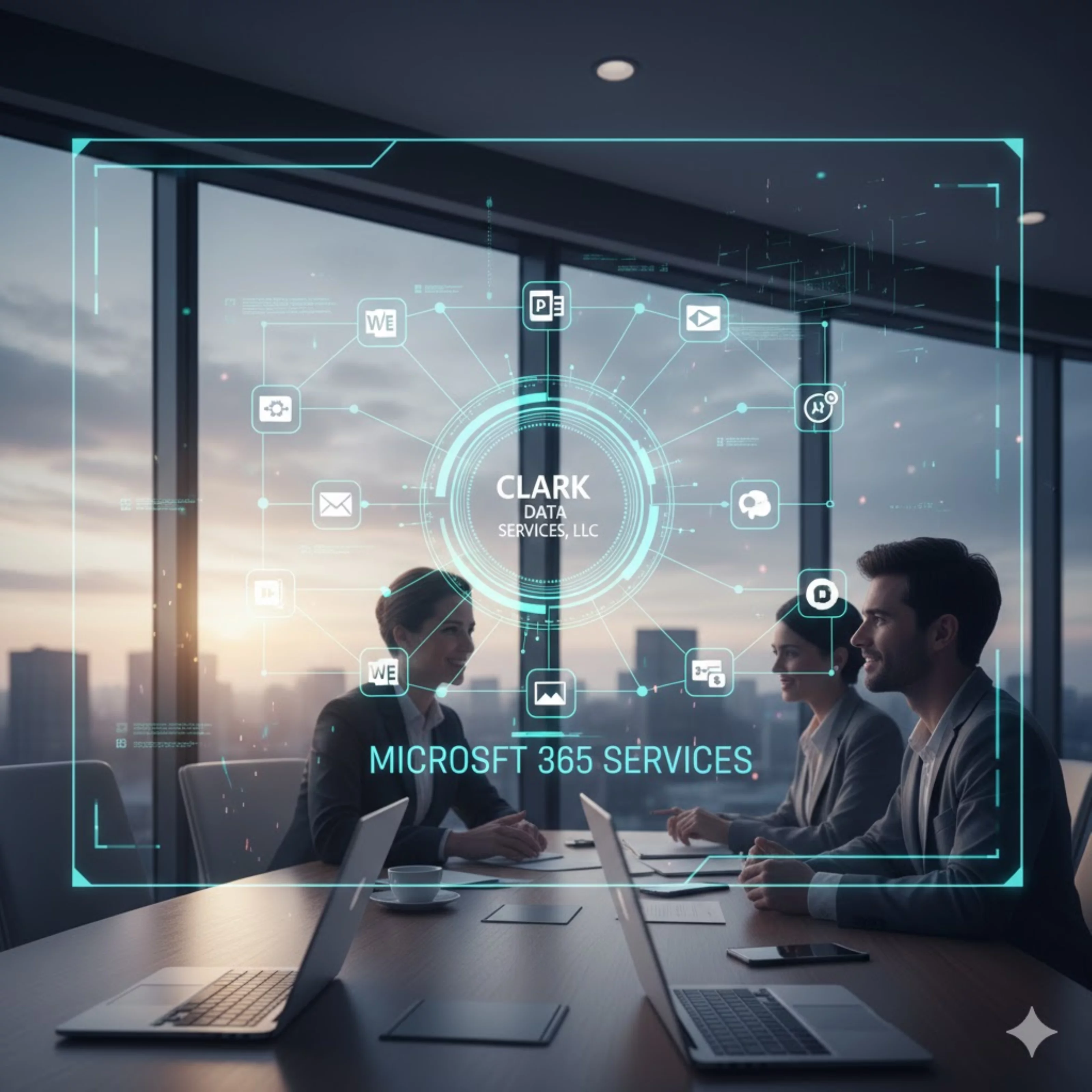 Empower users, secure identities and endpoints, and enable collaboration with Microsoft 365. We design governance, deploy services, and streamline adoption.